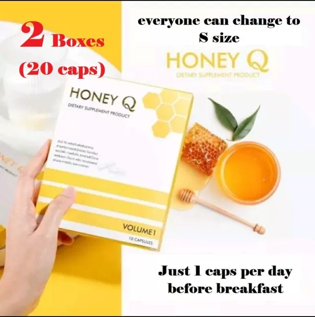Suplemento de control de peso Honey Q Detox bloqueo quemador fibra grasa QQ