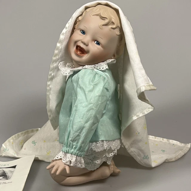 Doll, Jessica Picture Perfect Baby Yolanda Bello Ashton-Drake 1985 Porcelain B2