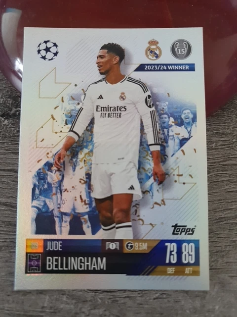 CARTE FANATIC FANS n°FF-1 Jude BELLINGHAM Real Madrid TOPPS FAN SET