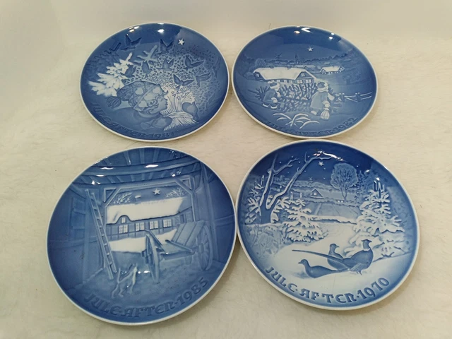 Jule After Christmas Lot of 10 Plates 1970 74 75 76 77 79 81 82 83 85