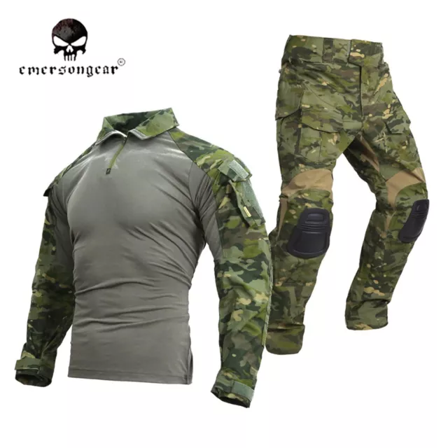 Emerson Gen3 Combat Uniform Mens Duty Camo Airsoft Military Uniform MCTP