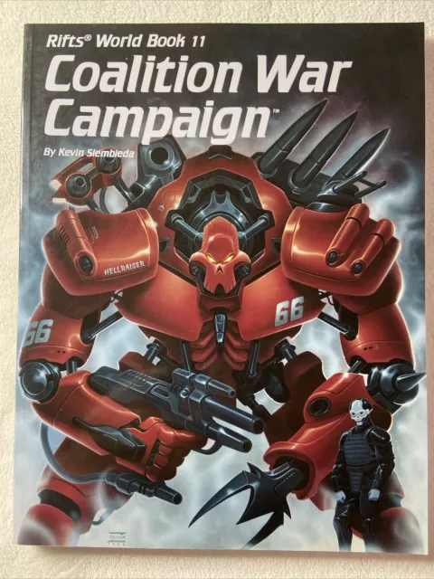 Rifts RPG World Book 11: Coalition War Campaign, Palladium Books