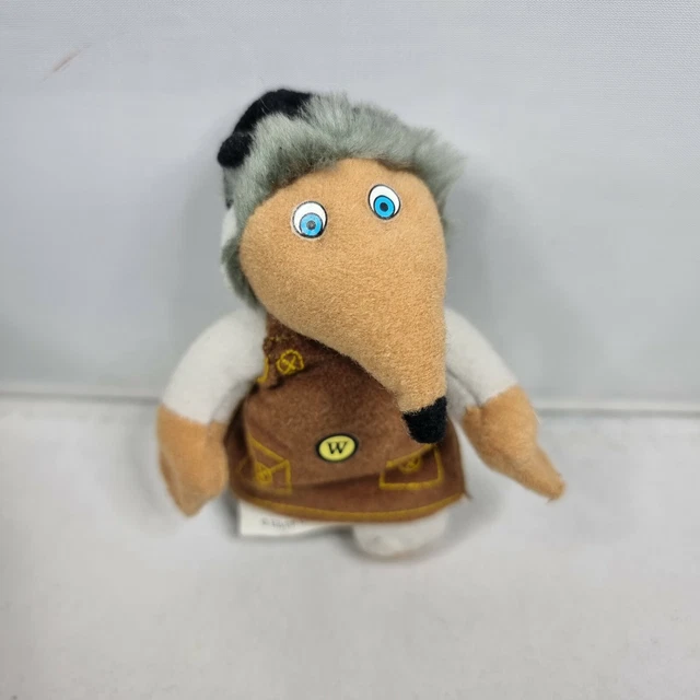 1999 McDonalds The Wombles of Wimbledon - Tobermory - weiches Plüschtier Happy Meal