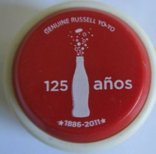 Coca Cola 125 year Anniversary Russell Argentina vintage 1980s EX condition coke