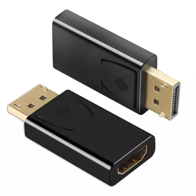 Display Port Male to HDMI Male Female Adapter Converter DisplayPort DP to HDMI