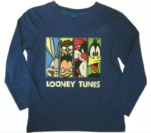 new boys Looney tunes long sleeved t-shirt/top.2-3 or 3-4yrs.