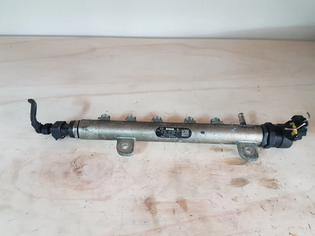 Bosch Diesel Fuel Rail Assy 0445214056 with DRV 0281002507 & Sensor 0281002706