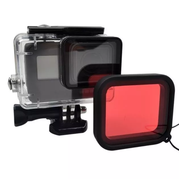 Underwater Red Lens Filters for GoPro HERO 5 HERO 6 HERO 7 Black - Sold from AU