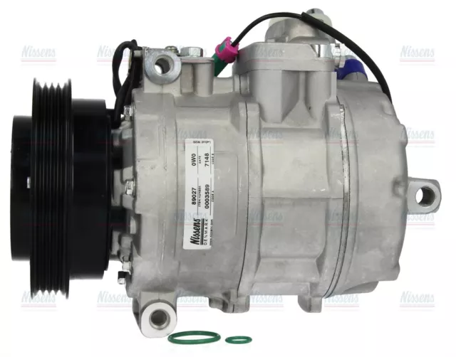 NISSENS Aircon Compressor 89027 for SKODA SUPERB (2002) 2.0 TDI etc