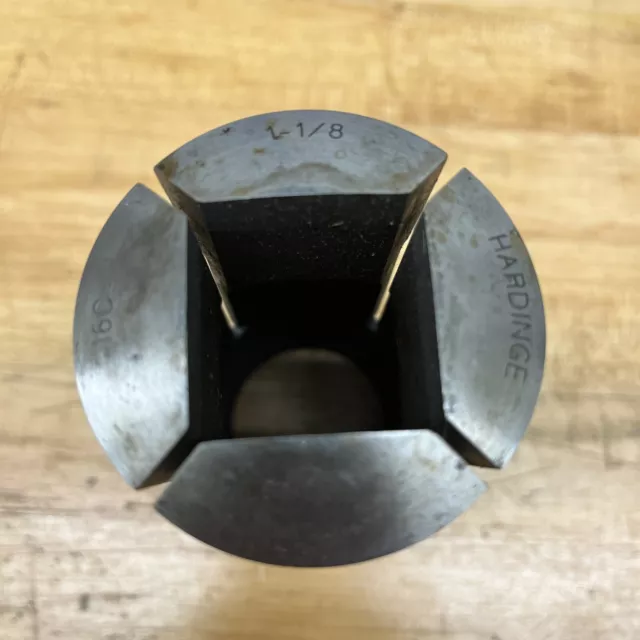HARDINGE 16C. 1-1/8”Square COLLET w/ INTERNAL THREADS