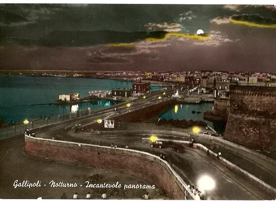 Lecce - Gallipoli - Panorama Notturno Vg