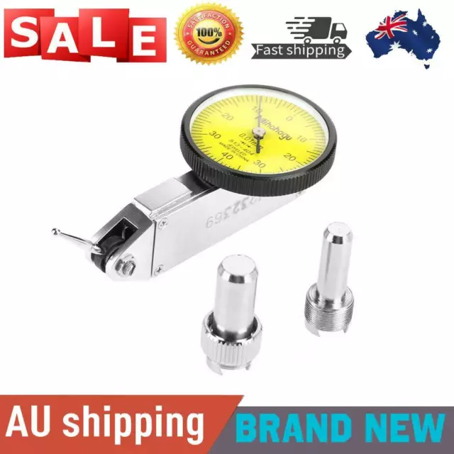 Au 0.01Mm Dial Test Indicator Metric Finger Clock Lever Indicator Measuring Dti