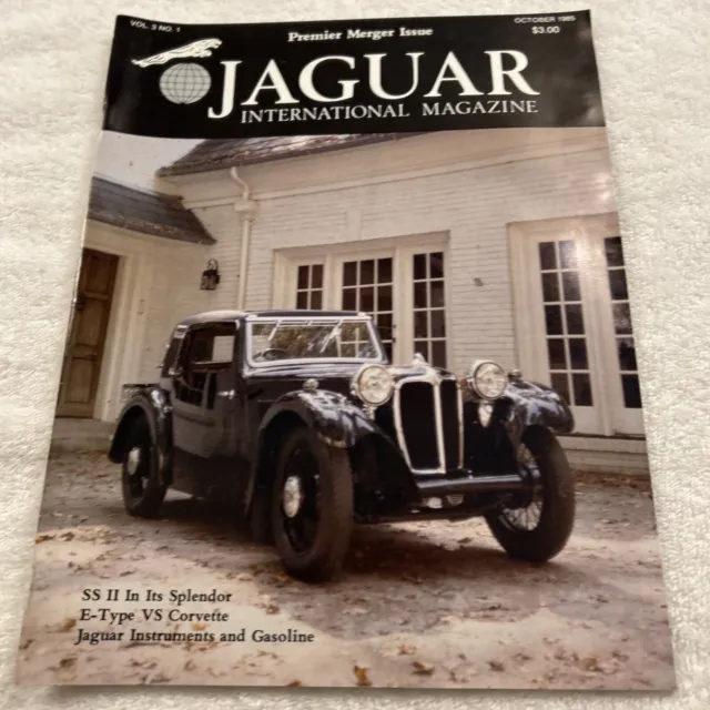 Jaguar International Magazine October, 1985