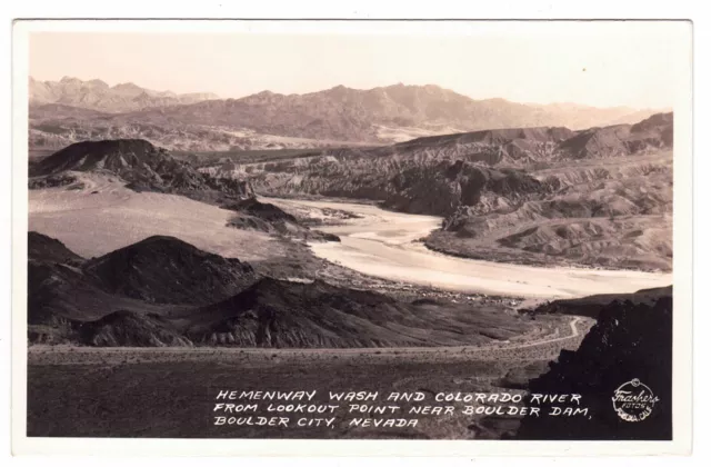 VINTAGE RPPC &HEMENWAY Wash And Colorado River
