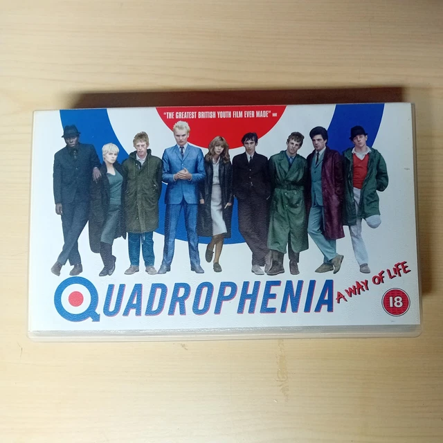 QUADROPHENIA, VHS VIDEO Tape, A Way of Life, Cert 18 Movie £6.44 ...