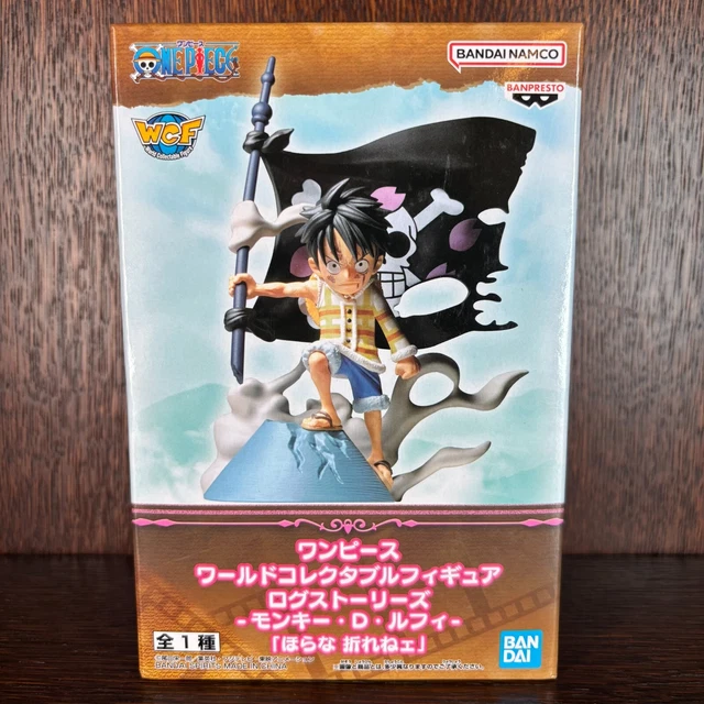 FIGURINE ONE PIECE - WCF MONKEY D. LUFFY & ENER LOG STORIES - Banpresto - Jeux & Jouets