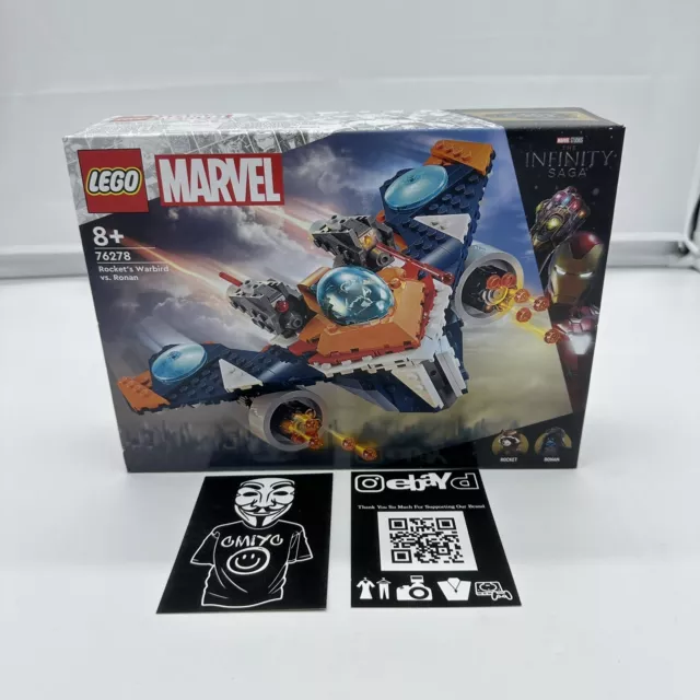 LEGO 76278 - Marvel - Rocket's Warbird vs. Ronan - (Brand New & Sealed)