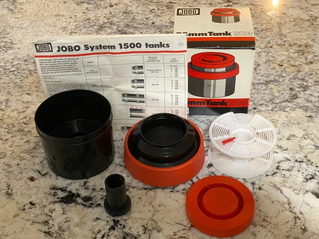JOBO UNITANK 1510 35mm film developing tank + ONE 1501 Reel