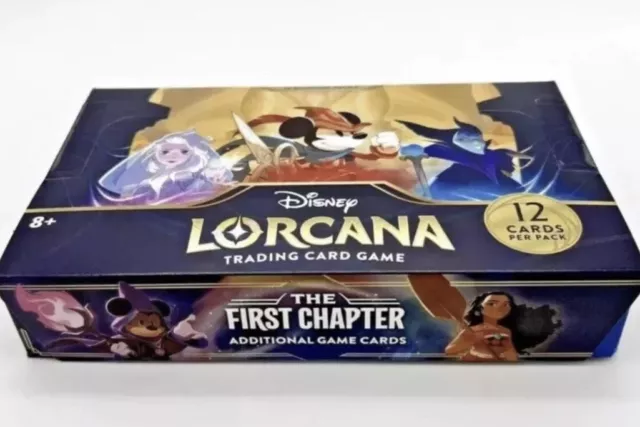 Disney Lorcana: The First Chapter Booster Box - 24 Packs NEW FACTORY SEALED
