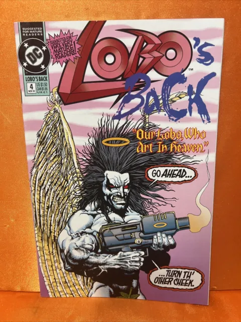 Lobo's Back #4 DC comics November 1992 NM