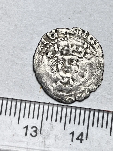 *Old Colln* 1430-1 Henry VI Medieval Hammered Silver Penny - York, S.1868 (E384)