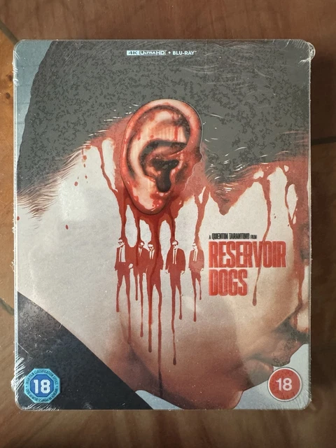 RESERVOIR DOGS(1992) LIMITED Edition 4K Uhd Blu Ray Steelbook