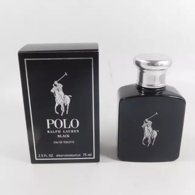 Polo Black by Ralph Lauren EDT 2.5 oz - 75 ml *NEW IN SEALED BOX*