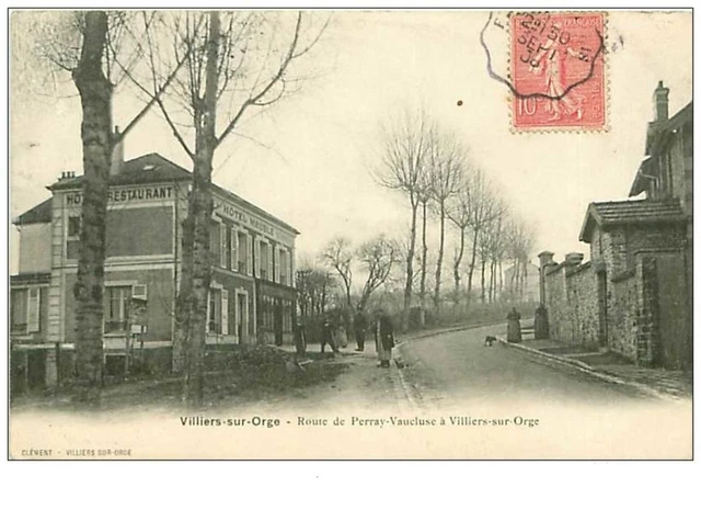 91.VILLIERS SUR BARLEY.n°93.ROAD DE PERRAY-VAUCLUSE A VILLIERS SUR BARLEY.HOTEL R