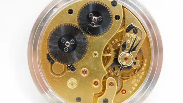 Orologio da tasca In argento Funziona IWC Taschenuhr Silver pocket watch Working