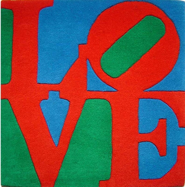 Robert Indiana Multiple aus Wolle Classic LOVE drucksigniert und nummeriert