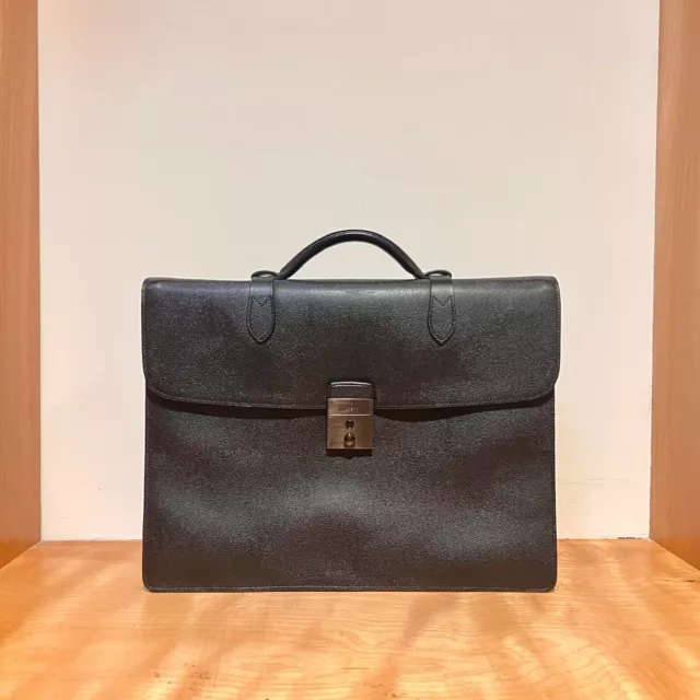 Vintage Mulberry Briefcase,  Genuine Leather (Fits 16 in Laptop)