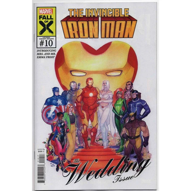 Invincible Iron Man #10 Marvel Comics Meghan Hetrick Homage B 1:50 Variant