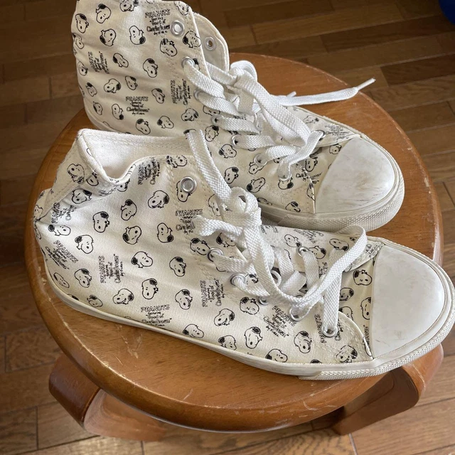 PEANUTS high cut sneakers size LL