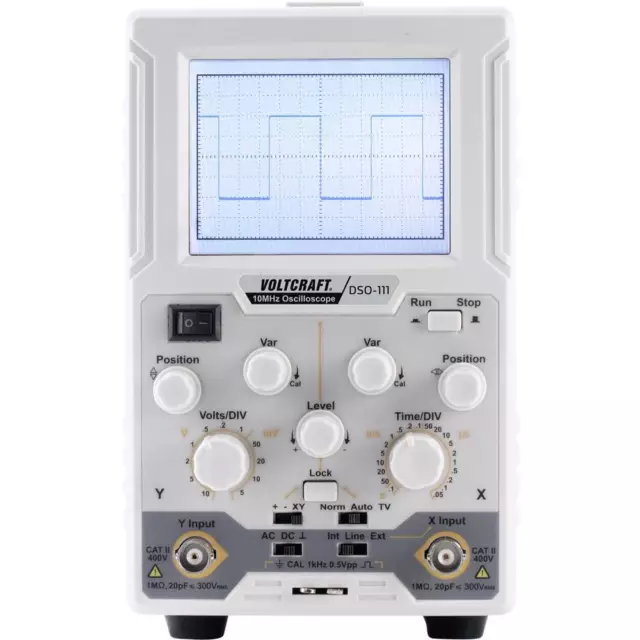 VOLTCRAFT DSO-111 Digital-Oszilloskop 10 MHz 1-Kanal 100 MSa/s 1 St.