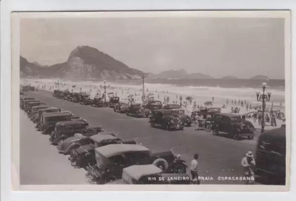 AK Rio de Janeiro, Praia Copacabana, 1935