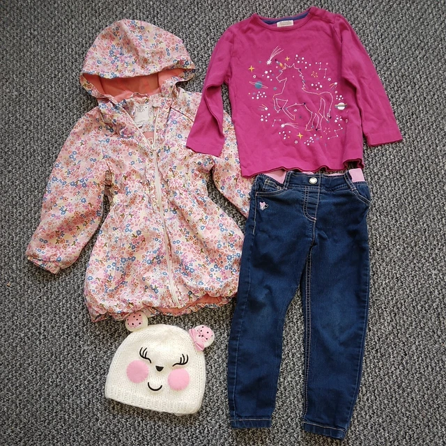 Children's Baby/Toddler Girls Clothing Bundle Job Lot 30 Items, Age 18M-3Y GB092