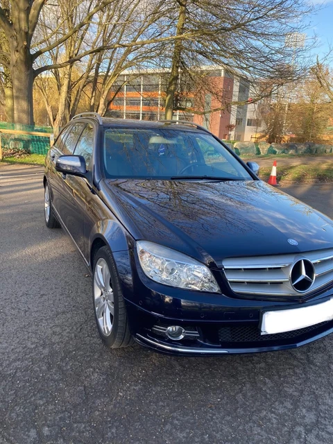 LHD Mercedes C Class Estate 220CDI Auto, Left Hand Drive, August 2009