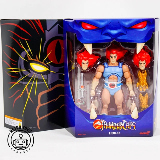 Figurine Thundercats Ultimates Lion-O – Super7 – Yeux Lumineux – Édition Collection