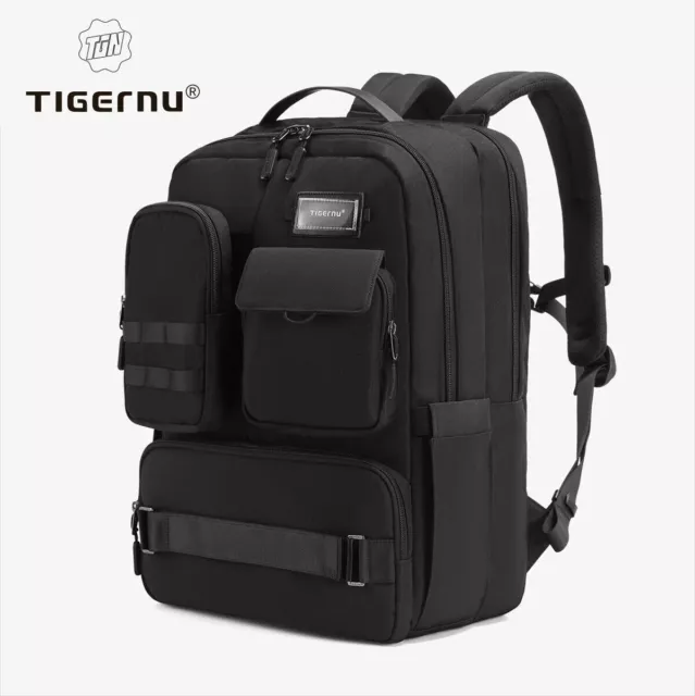 Large Capacity Anti theft Travel Backpack 29L Outdoor Hiking Bag 17.3inch Laptop