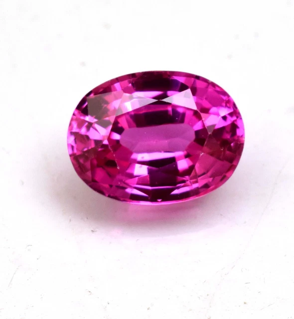 Treated Natural Ceylon Pink Sapphire Oval Cut 4.00 Ct Loose Certified Gemstone