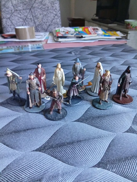 Lot 21 Figurines Le Seigneur des Anneaux Eaglemoss Lot 21 Figurines Le Seigneur des Anneaux Eaglemoss