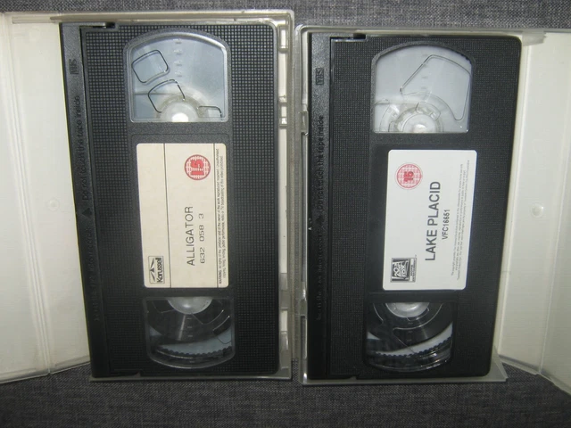 ALLIGATOR / LAKE Placid - Uk Small Box Creature Feature Horror Vhs - £ ...