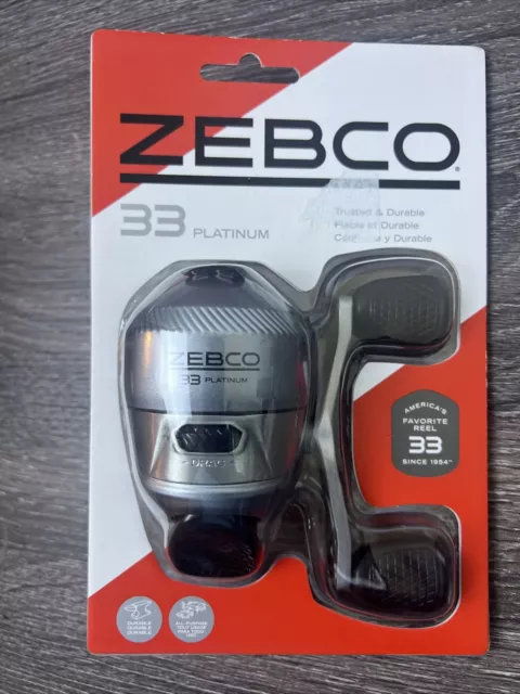 ZEBCO PLATINUM 733 Spincast Reel - All Metal Parts - Heavy Duty Used  Working $17.34 - PicClick