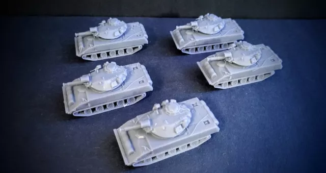 Flames of War: Vietnam U.S. M551 Sheridan Tank Platoon X5 'Nam lot resin