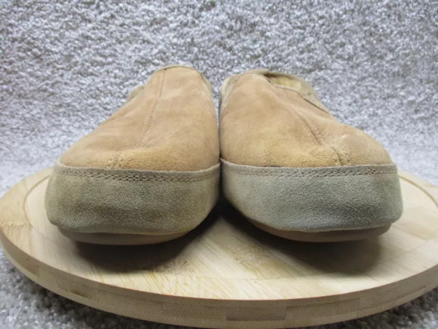 ACORN Mens 10.5 - 11.5 Romeo Sheepskin Slipper Cloud Cushion Comfort NWOT 3