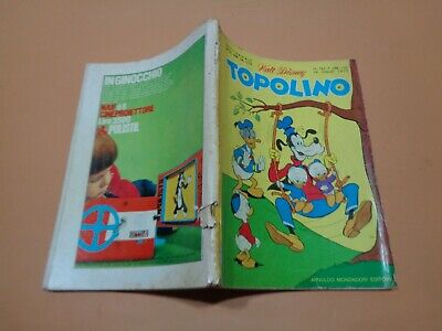 Topolino N° 765 Originale Mondadori Disney Buono 1970 Bollini