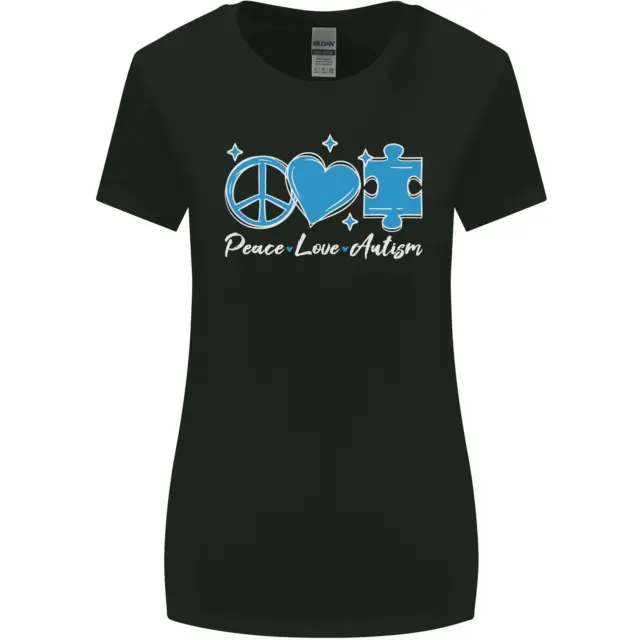 Pace Autism Donna più Ampia Taglio T-Shirt