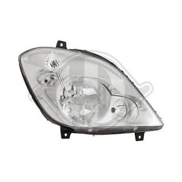 HELLA 1EL 008 472-021 Alogeno/FF/DE-Faro principale CCC/ECE, per veicolo circolazione Dx, anteriore Dx