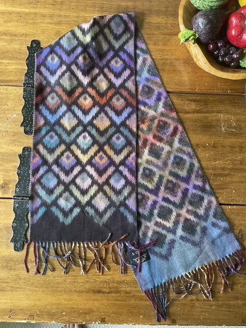 Cashmink By V. Fraas Women's Multi Color Scarf