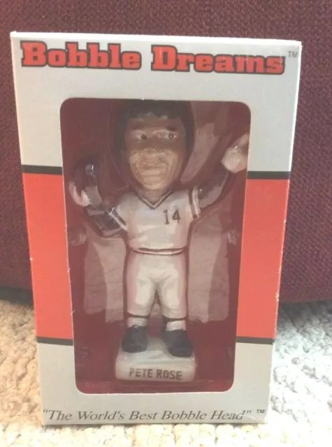 PETE ROSE Cincinnati Reds Limited Edition Farewell To Riverfront Bobblehead PETE ROSE Cincinnati Reds Limited Edition Farewell To Riverfront Bobblehead